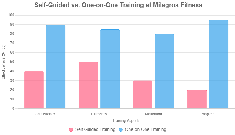 Comparison of Self-Guided Training vs. One-on-One Training