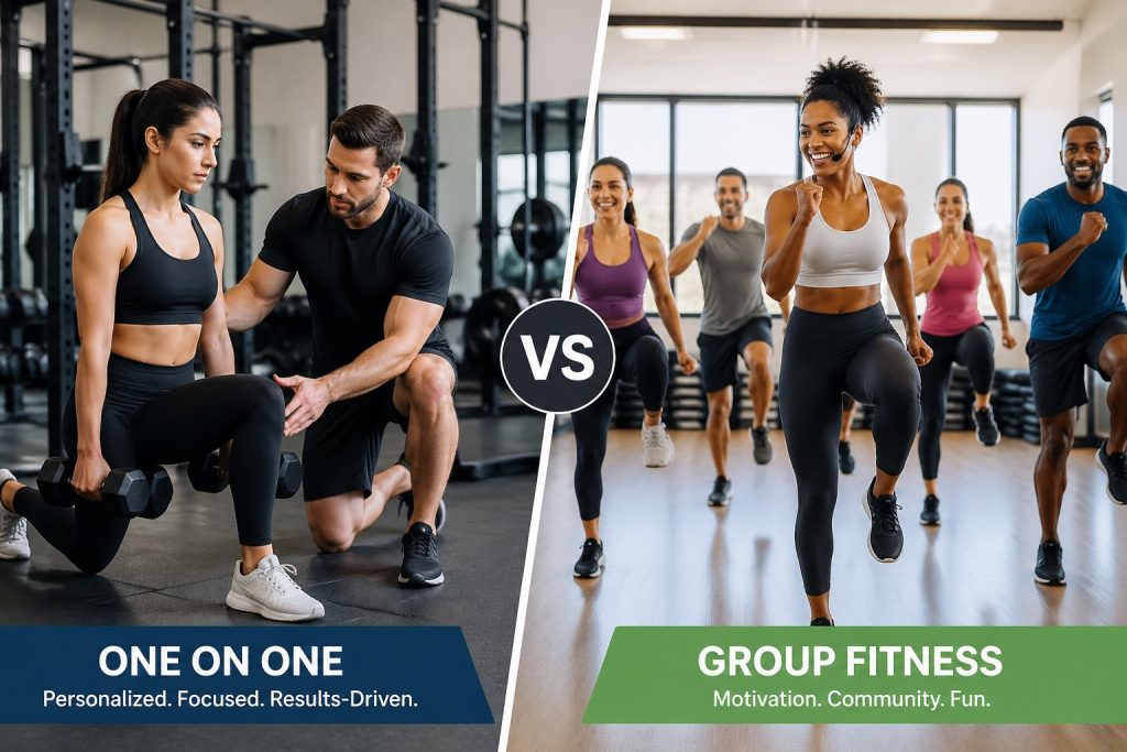 One on One vs Group Fitness in Solana Beach Which Is Better