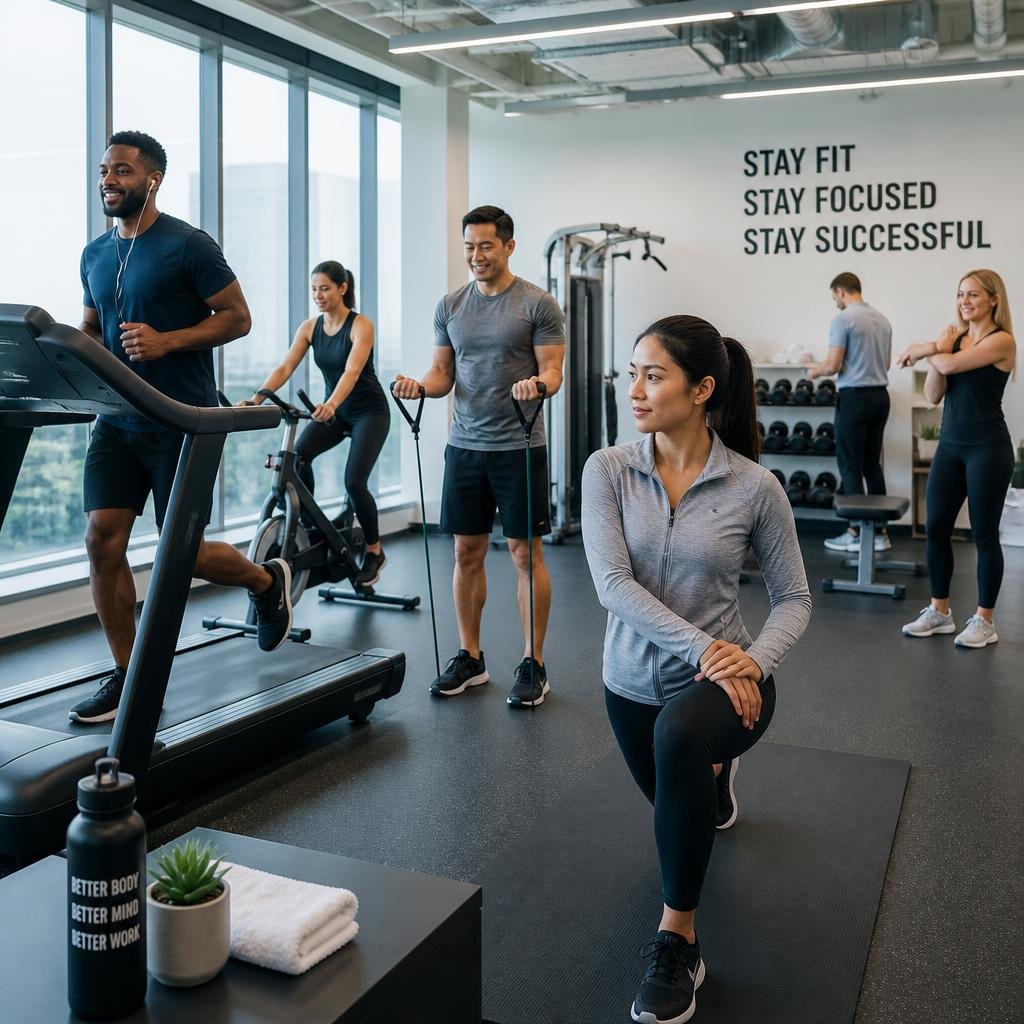 Busy Executives in Solana Beach Stay Fit