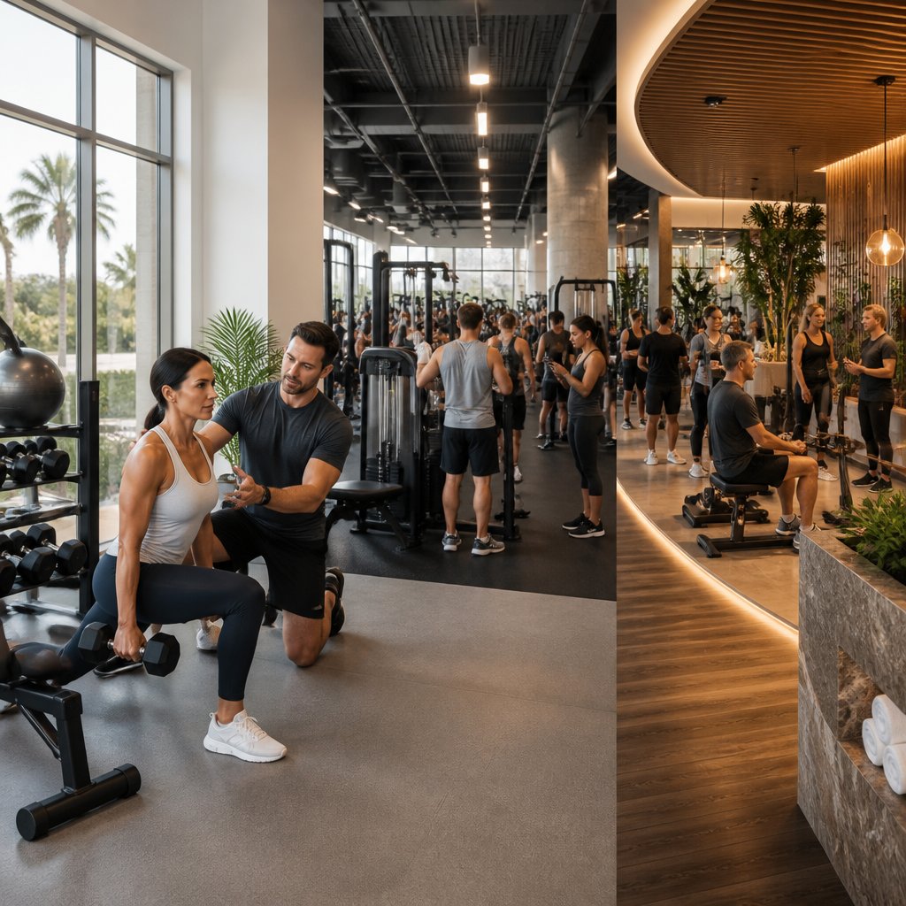 Private training Milagros vs Big Box Gym vs Luxury Wellness Club - What Would You Pick