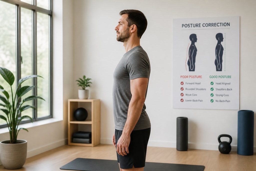 Posture Correction Training Fix Tech Neck & Back Pain