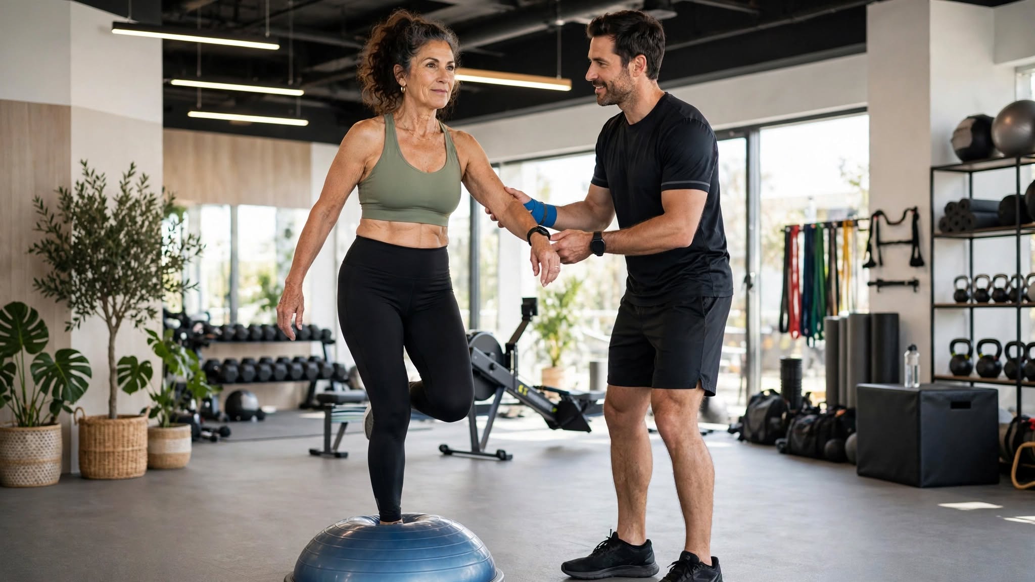 Can Personal Training Help Improve Balance & Stability After 40