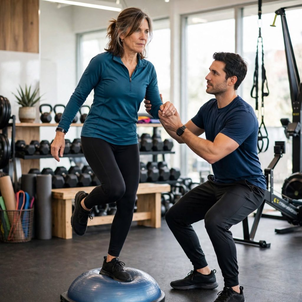 Can Personal Training Help Improve Balance and Stability After 40
