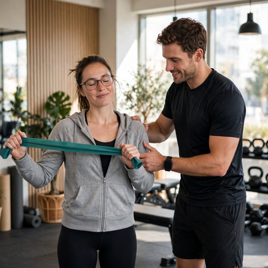 Can Personal Training Help With Tight Shoulders From Desk Work in Carmel Valley
